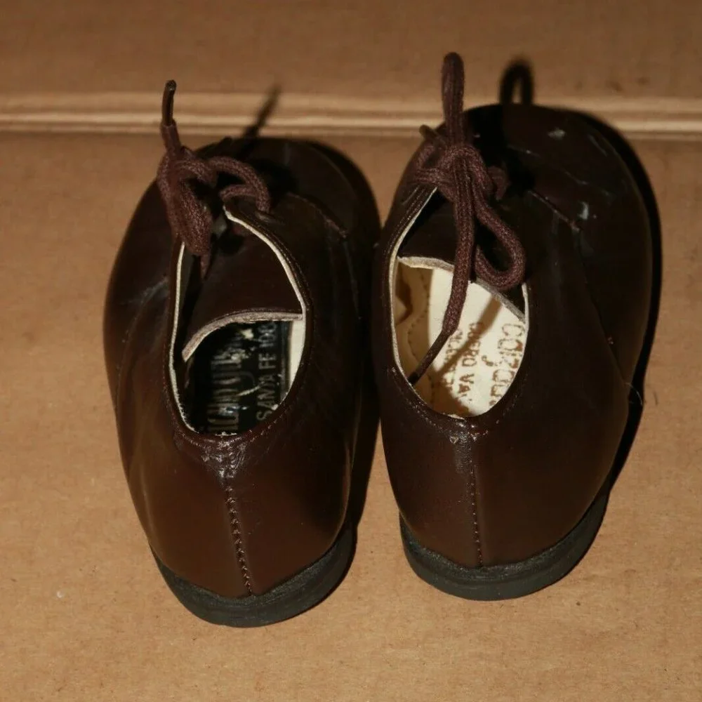 Vintage brown oxford shoes baby boy dressy 6-9m Calzado de Lujo